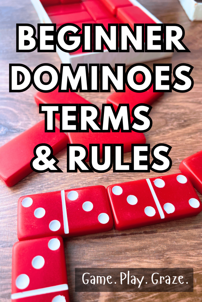 Guide To Beginner Dominoes Terms And Game Rules Guide To Beginner Dominoes Terms And Game Rules - text over red domino tiles on a brown tabletop for game night