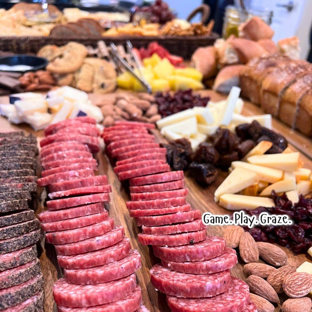 Best Homemade Appetizer Board For Game Party Foods Fun Game Day Food for Family Game Night Party Appetizer Platters / Appetizers Board For Party, Easy Appetizer Dinner Night, Game Night Charcuterie Board Ideas, Appetizer Recipes Game Day, Easy Appetizer Boards Entertaining - different Appetizer Foods